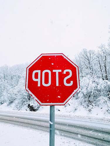 road sign stop signage symbol